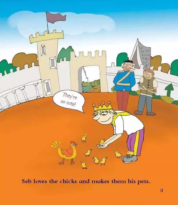 分享故事:绘本阅读 | 《Prince Seb’s Pet 王子的宠物》插图(14)
